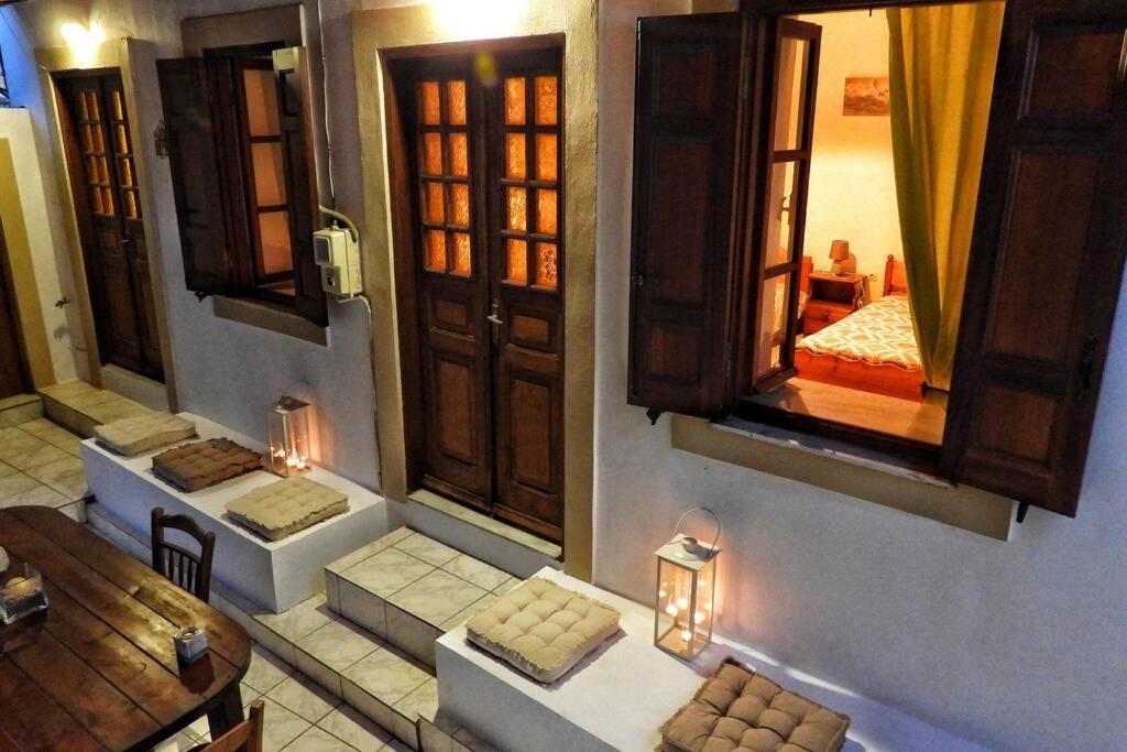 Traditional Villa Efterpi Chalki Town Exterior photo